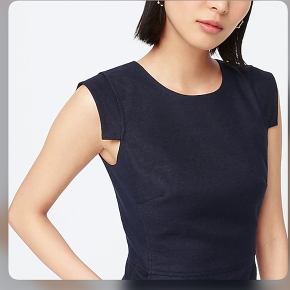 RESUME DRESS IN STRETCH LINEN - Picture 4 of 4